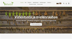 Desktop Screenshot of botania.fi